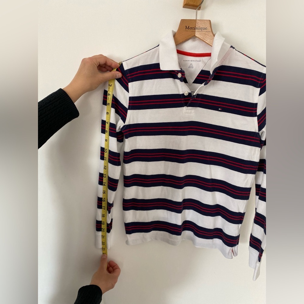 Boys Tommy Hilfiger collared long sleeve - Picture 11 of 11